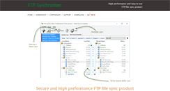 Desktop Screenshot of ftpsync.com